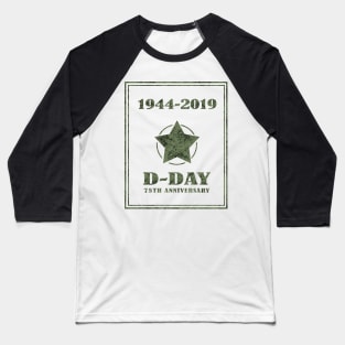 D-Day 75th Anniversary Baseball T-Shirt